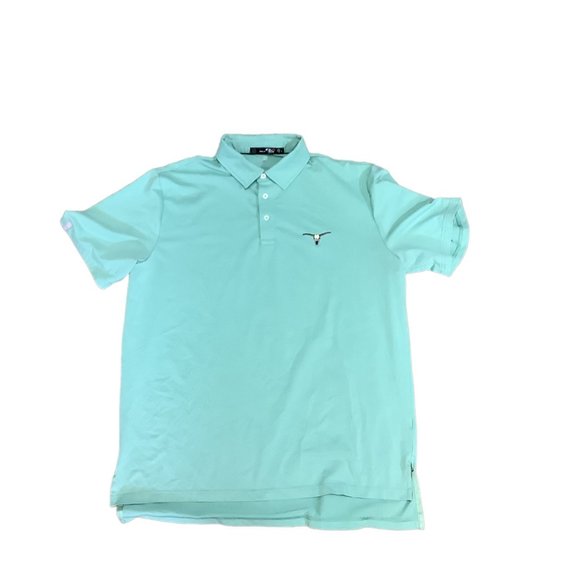 RALPH LAUREN Green Collared Short Sleeve Athletic/Golf Shirt-Size Large - Picture 2 of 7